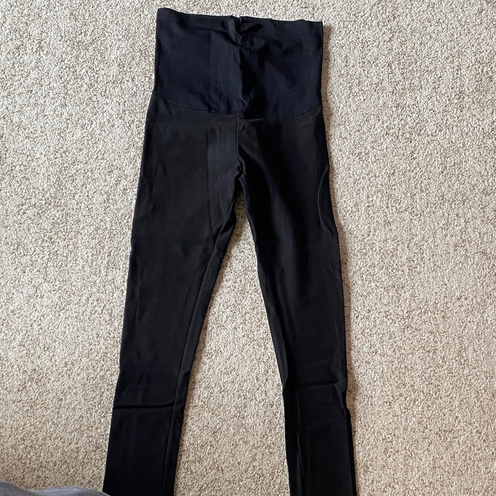 High-Rise Black Women's Leggings
